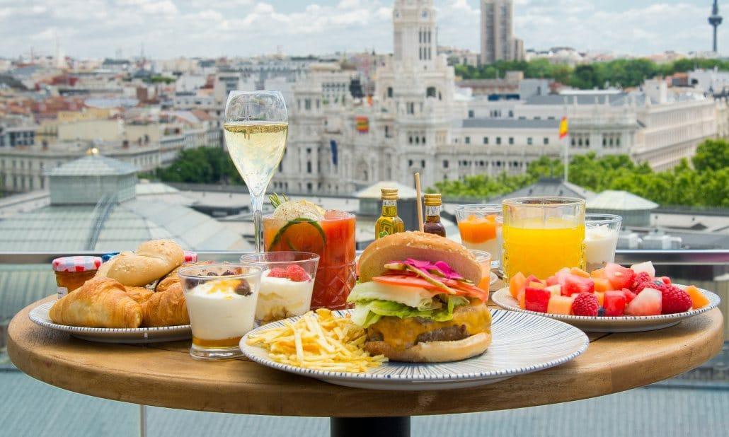 Desayunar En Madrid Con Vistas