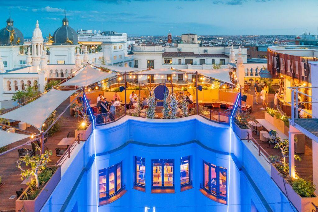 Terraza En Madrid Con Vistas