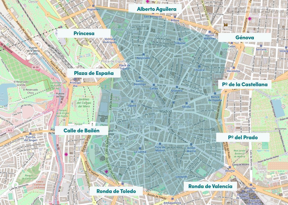 Donde Aparcar En Madrid Sin Pegatina