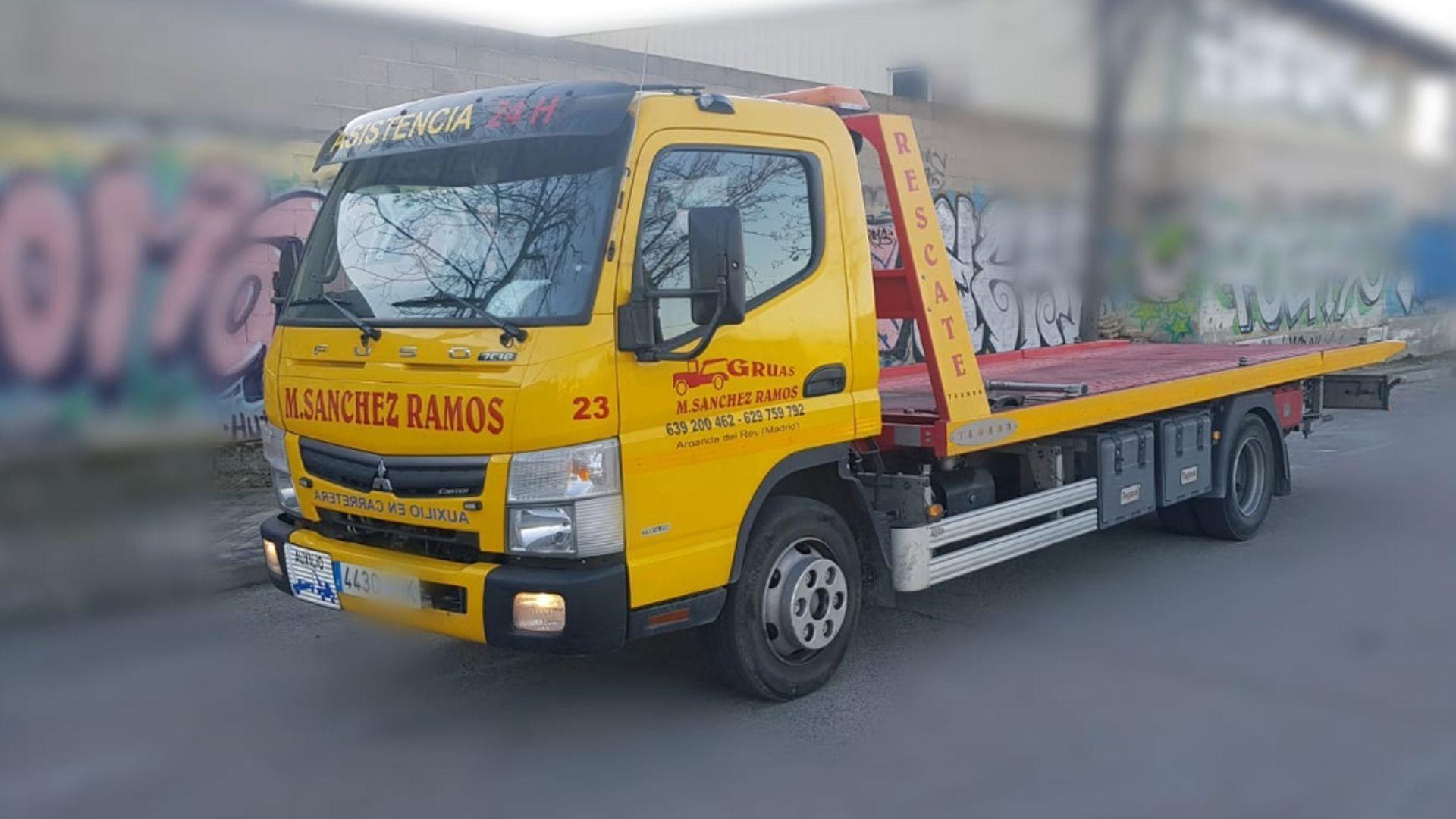 Servicio De Grúas En Madrid