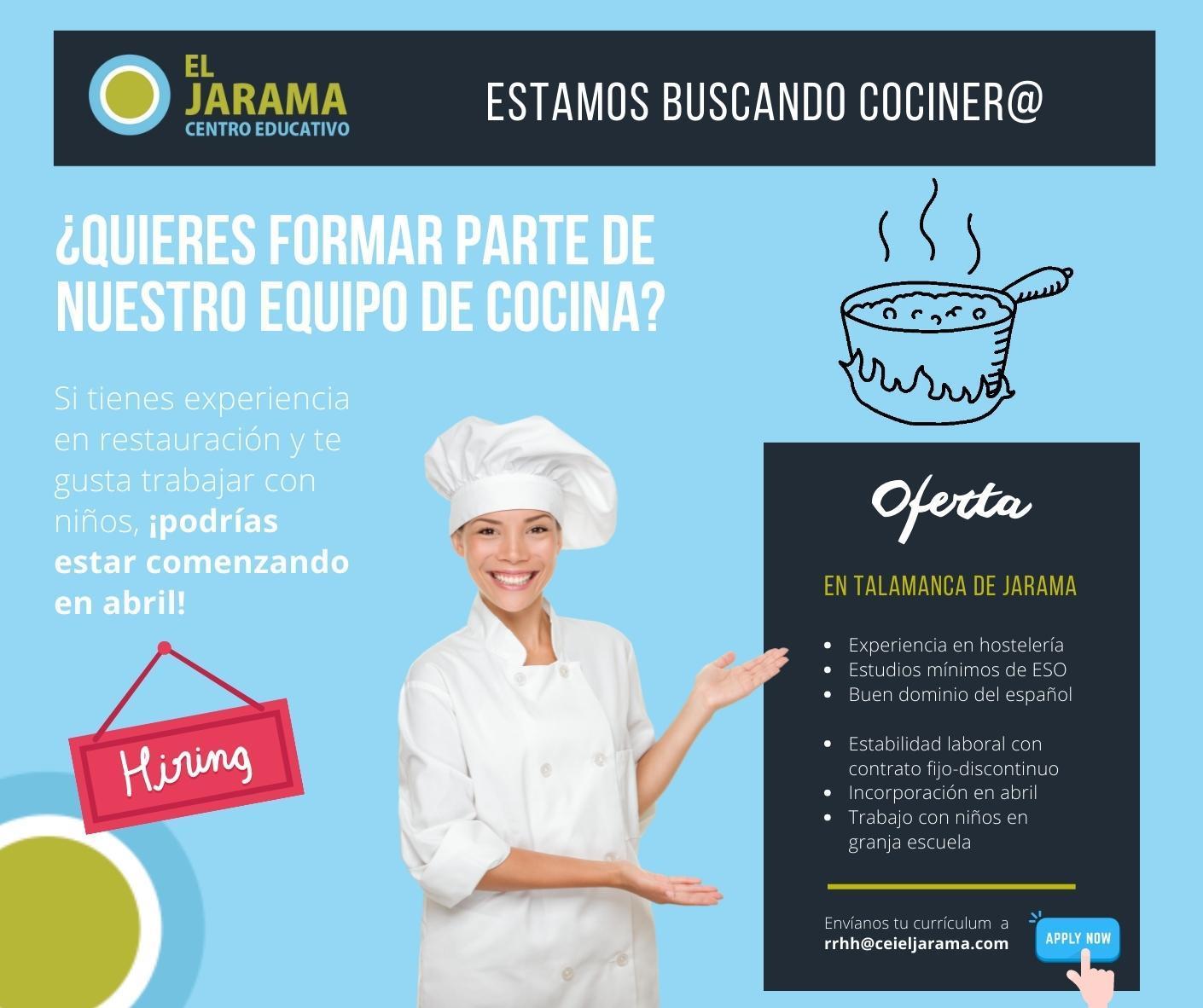 Oferta De Cocinero En Madrid