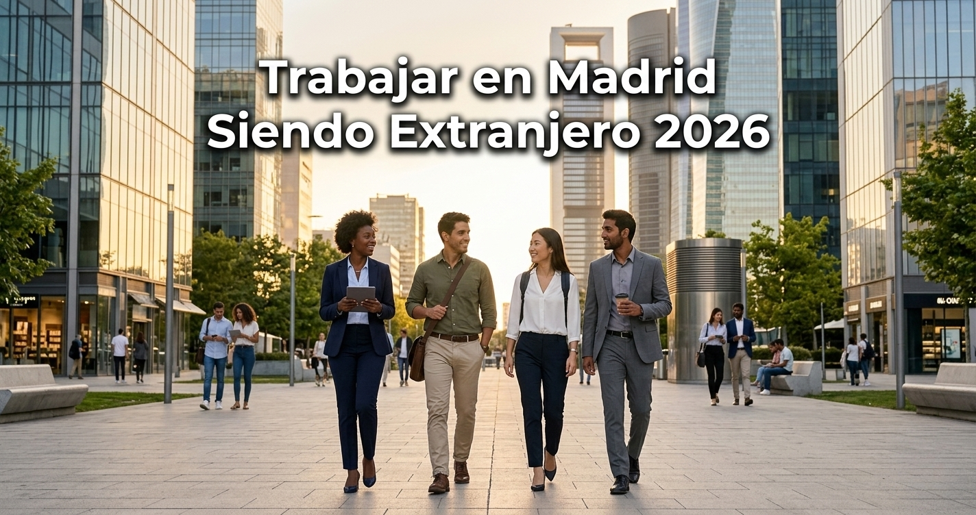 Guía para buscar trabajo en Madrid siendo extranjero en 2026 - portales, requisitos y consejos