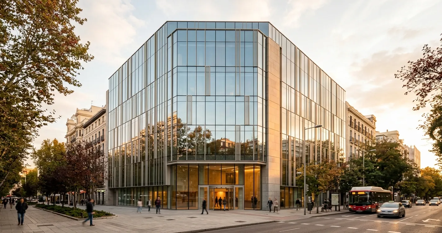 Central de Adeslas en Madrid - Edificio corporativo de oficinas en el barrio de Salamanca