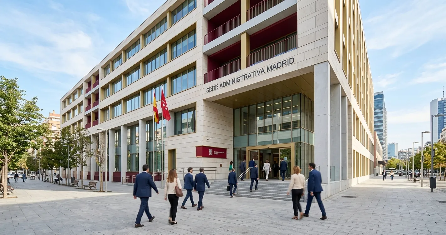 Oficinas de la Seguridad Social en Madrid - Edificio de atención al ciudadano del INSS